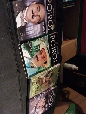 Poirot DVD Box Set - Classic Agatha Christie Covers